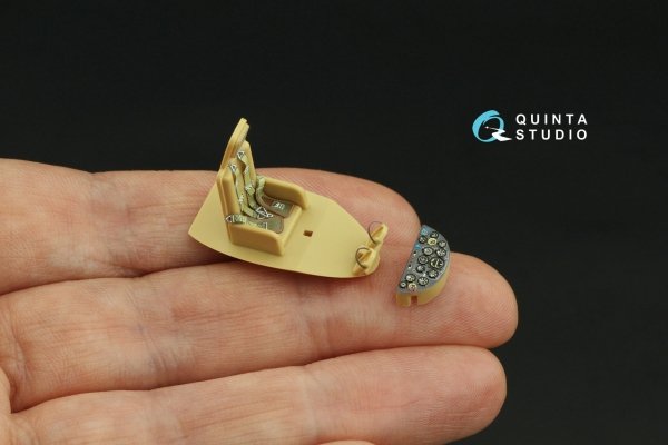 Quinta Studio QD48509 Weserflug P1003.1 3D-Printed coloured Interior on decal paper (Amusing hobby) 1/48