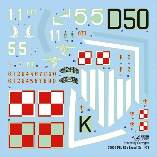 Arma Hobby 70006 PZL P.7a Expert Set 1/72