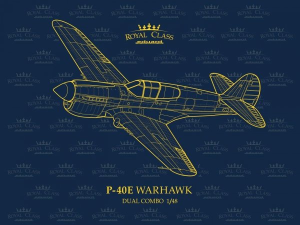 Eduard R0023 P-40E Warhawk 1/48
