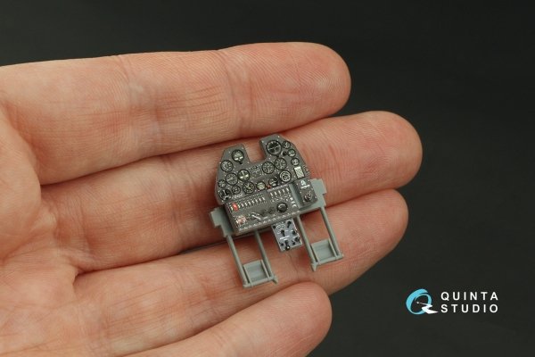 Quinta Studio QD32220 P-40N late 3D-Printed coloured Interior on decal paper (Hasegawa/Eduard) 1/32
