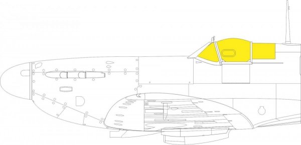 Eduard EX914 Spitfire Mk. V TFace EDUARD 1/48