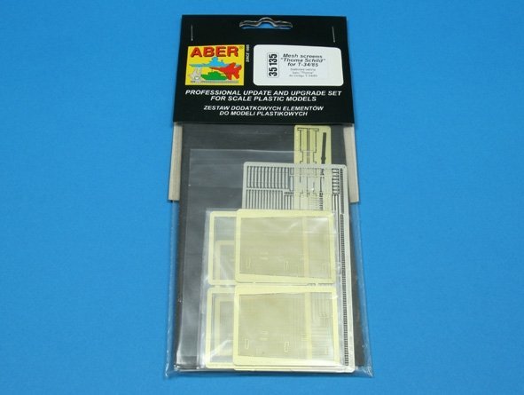 Aber 35135 Siatkowe oslony typu Thoma do czolgu T-34/85 (1:35)