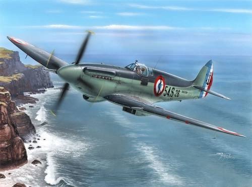 Specjal Hobby 48125 Seafire F Mk.15 Aeronavale Service (1:48)