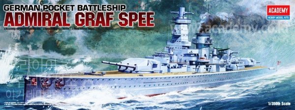 Academy 14103 ADMIRAL GRAF SPEE (1:350)