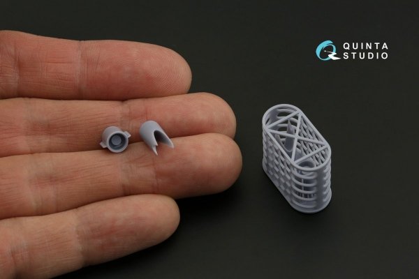 Quinta Studio QP+48021 TISEO for F-4E (Meng) (with 3D-printed resin parts)  1/48