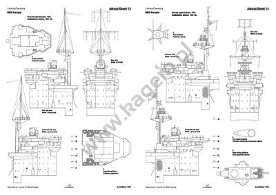 Kagero 7018 The Battleship HMS Warspite EN/PL