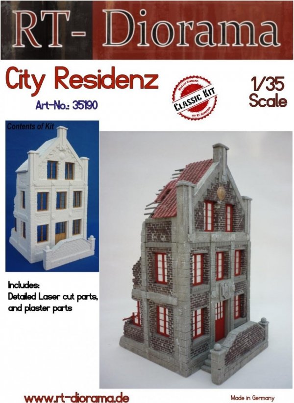 RT-Diorama 35190 City Residenz 1/35