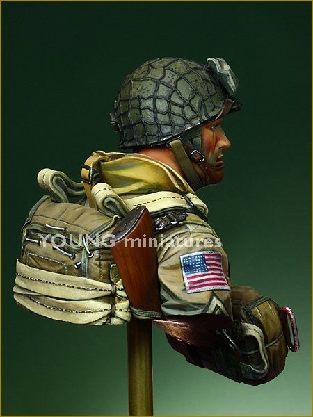 Young Miniatures YM1824 US Paratroopers 82nd Airborne Normandy 1944 1/10