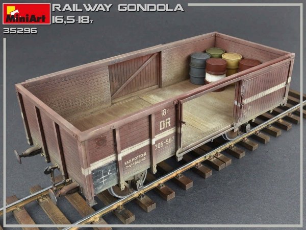 MiniArt 35296 RAILWAY GONDOLA 16,5-18t 1/35