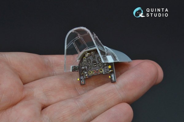 Quinta Studio QD32087 Ju87 D/G 3D-Printed &amp; coloured Interior on decal paper (Trumpeter) 1/32