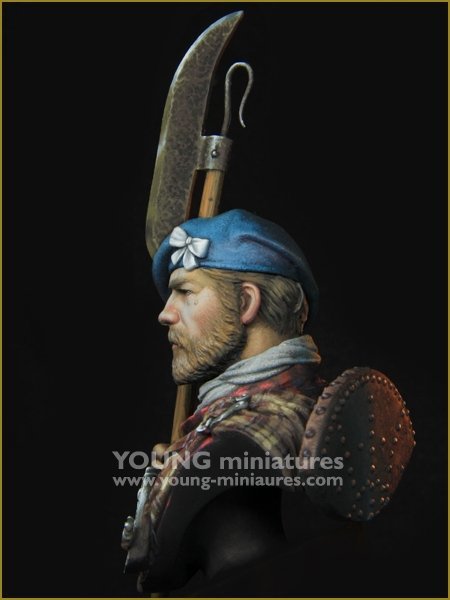 Young Miniatures YH1865 Scottish Highlander 1/10