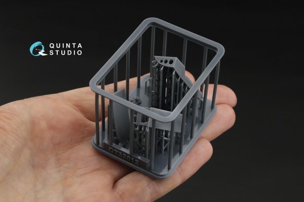 Quinta Studio QD+32250 A-26C Invader 3D-Printed &amp; coloured Interior on decal paper (Hobby Boss) (with 3D-printed resin parts) 1/32