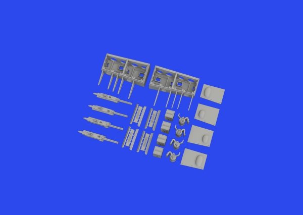 Eduard 648938 Hurricane Mk. II gun bays PRINT ARMA HOBBY 1/48