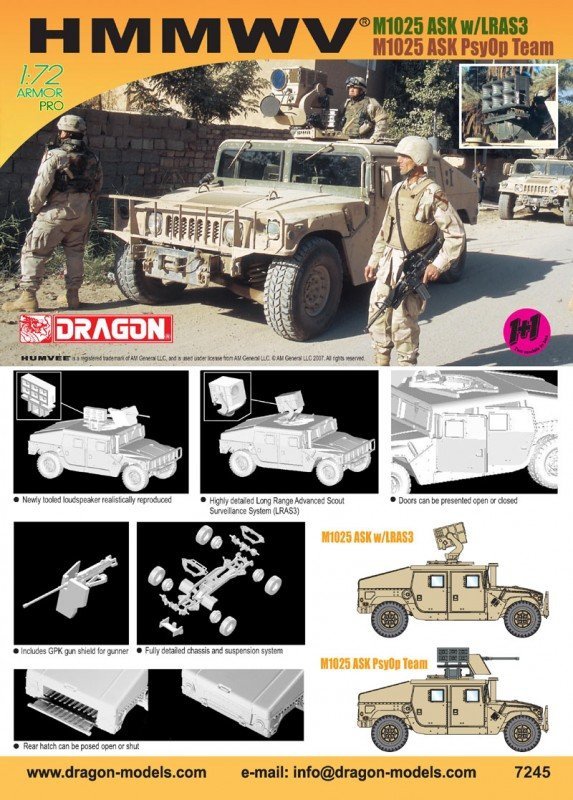 Dragon 7245 M1035 + M1069 (1:72)