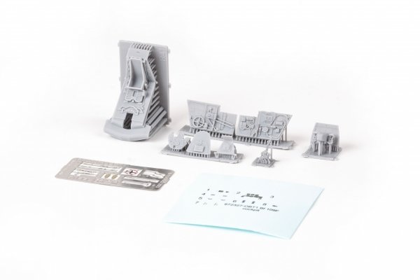 Eduard 672328 Bf 109F cockpit w/ early seat PRINT Eduard 1/72