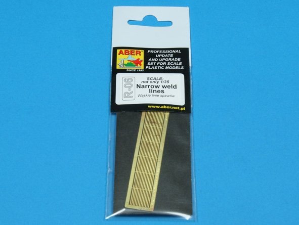Aber R-06 Narrow weld lines