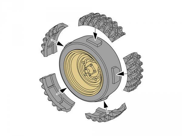 Tamiya 35393 GERMAN SCHWIMMWAGEN TYPE 166 (WIDE WHEEL VERSION) 1/35
