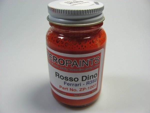Zero Paints ZP-1007-R350 Ferrari - Rosso Dino 60ml