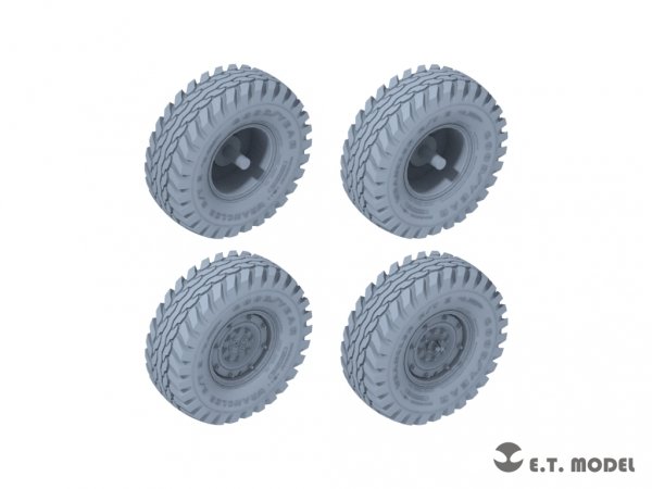 E.T. Model P35-168 Modern USA M1024/M1046 Humvee Sagged Wheels 1/35