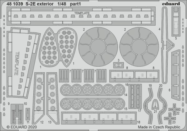 Eduard BIG49277 S-2E for KINETIC 1/48