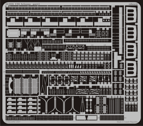 Eduard 53016 USS Arizona MINI HOBBY MODEL 1/350