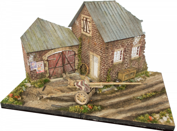 RT-Diorama 35296 Diorama-Base: European Farm 1/35