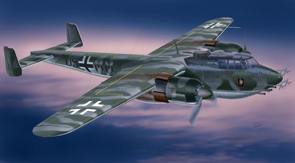 Italeri 1266 Dornier DO217 J1-J2 NACHTJAGER 1:72