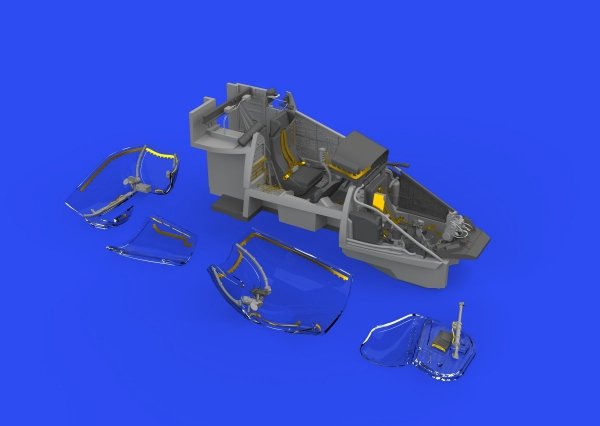 Eduard 648697 Mi-24D cockpit ZVEZDA 1/48