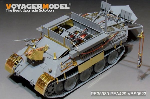 Voyager Model PE35980 WWII German Bergepanther Ausf.A (Late type,Panther G tool holders) Basic For TAKOM 2101 1/35