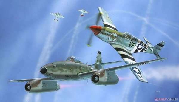 Revell 03711 Combat Set Me262 &amp; P-51B 1/72