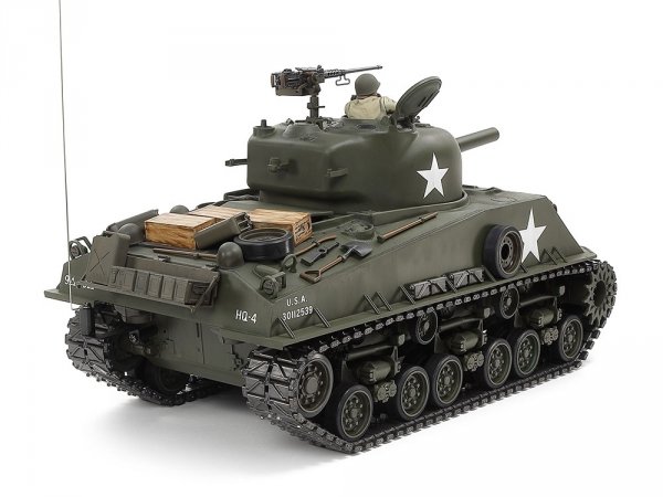 Tamiya 56048 Sherman 105mm Howitzer Mechanical Steering System RC Model 1/16
