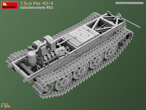 MiniArt 35483 7.5cm Pak 40/4. Selbstfahrlafette RSO 1/35