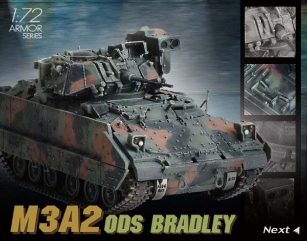 Dragon 7229 M3A2 ODS Bradley (1:72)