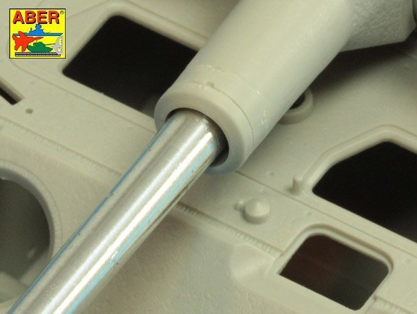 Aber 35L-247 Barrel for German 8,8cm Kw.K 43/3 L/71 (one part) gun used on Tiger B Porsche turret-early 1:35