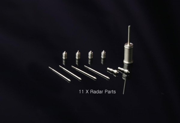 MK1 Design MS-20009 USS IOWA RADAR DETAIL-UP SET 1/200