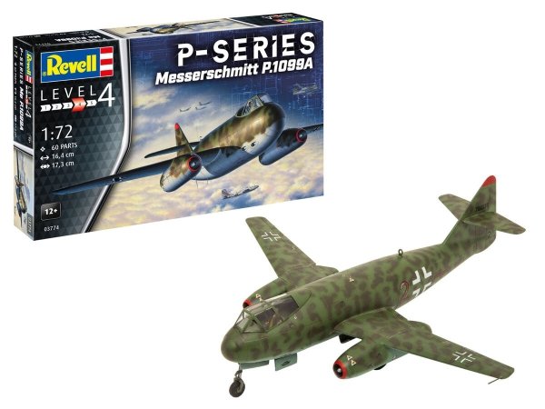 Revell 03774 Messerschmitt P.1099 A (P-Series) 1/72