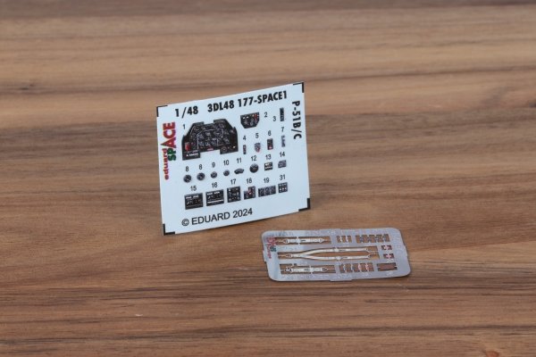 Eduard 3DL48177 P-51B/ C SPACE EDUARD 1/48