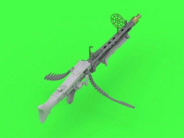 Master GM-35-024 MG-42 - niemiecki karabin maszynowy (7.92mm) - kompletny karabin - zawiera elementy toczone, żywiczne, fototrawione (1 szt.) 1/35