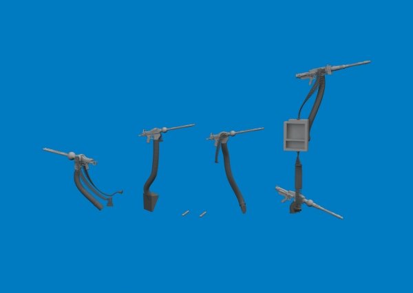 Eduard 6481153 Do 217K guns PRINT for ICM 1/48