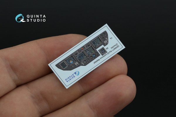 Quinta Studio QD48471 Ka-52 luminous displays for QD48470/QDS-48470 sets (Zvezda) 1/48