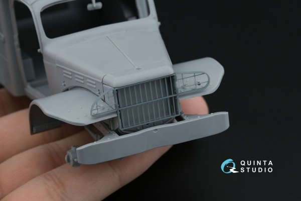 Quinta Studio QT35010 Dodge WC-54 front grille (Zvezda) 1/35