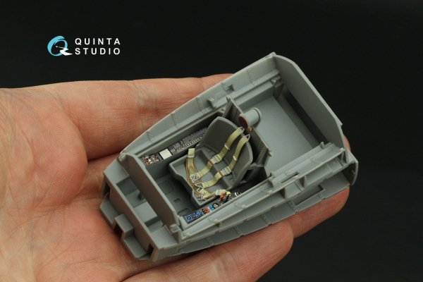 Quinta Studio QD35137 FW Triebflugel 3D-Printed coloured Interior on decal paper (Miniart) 1/35