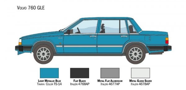 Italeri 3623 Volvo 760 GLE 1/24