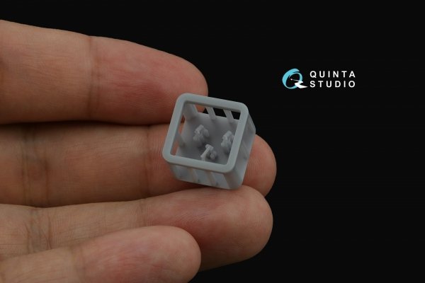 Quinta Studio QD+72177 Su-30MKK 3D-Printed &amp; coloured Interior on decal paper (Trumpeter) (with 3D-printed resin part) 1/72
