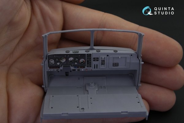Quinta Studio QD35016 Ural-4320 3D-Printed &amp; coloured Interior on decal paper (for Zvezda kit) 1/35