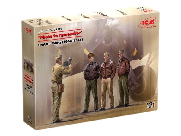 ICM 32116 Photo to remember USAAF Pilots (1944-1945) 1/32