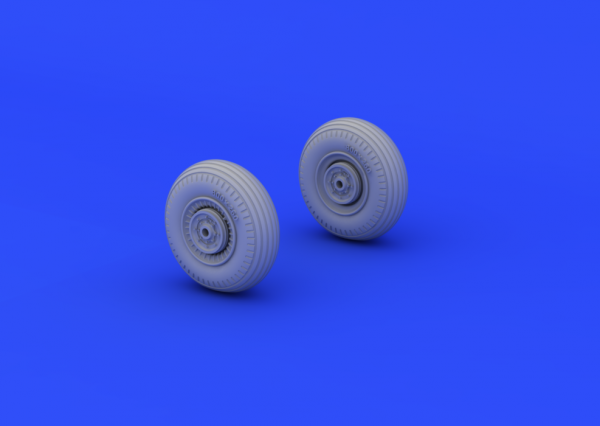 Eduard 672026 Il-2 wheels 1/72 (TAMIYA)