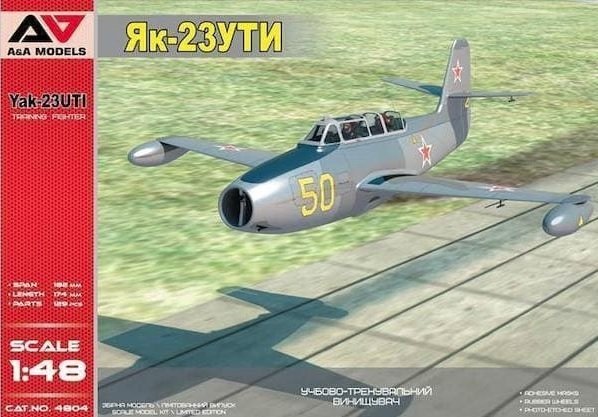 A&amp;A Models 4804 Yakovlev Yak-23 UTI Training Fighter 1/48