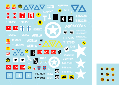 Star Decals 35-921 British armour in Normandy 1/35