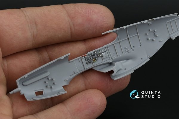 Quinta Studio QD72219 P-51B/P-51C Mustang 3D-Printed &amp; coloured Interior on decal paper (Arma Hobby) 1/72